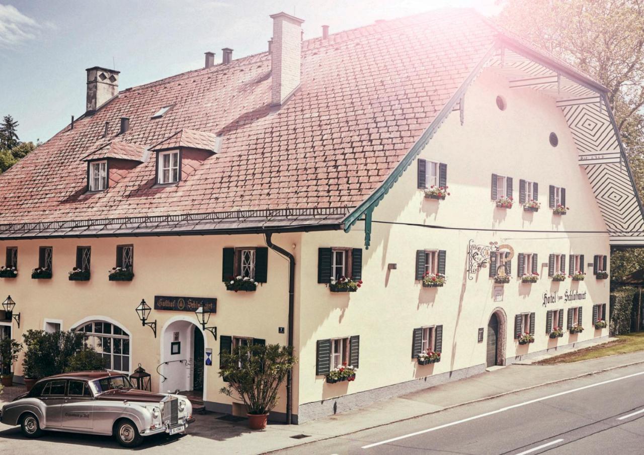 Der Schlosswirt Zu Anif - Biedermeierhotel Und Restaurant Exterior photo
